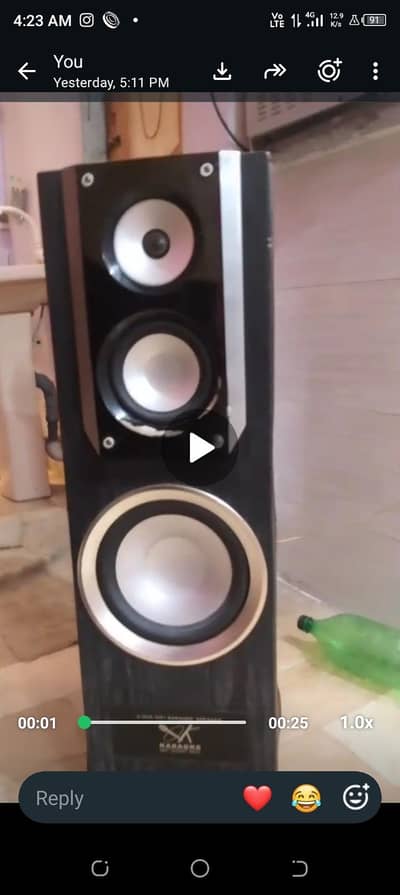 lunar 800 speaker heavy duty bass sound Bluetooth usb mic option bhi