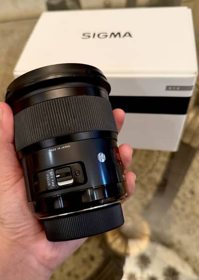 Selling my Sigma 50mm f/1.4 DG HSM Art Lens for Nikon F-mount.