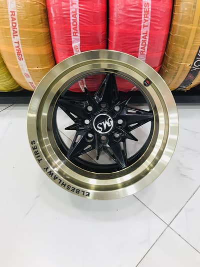 Brand new rims 13 inch depdish 8.5 jj universal