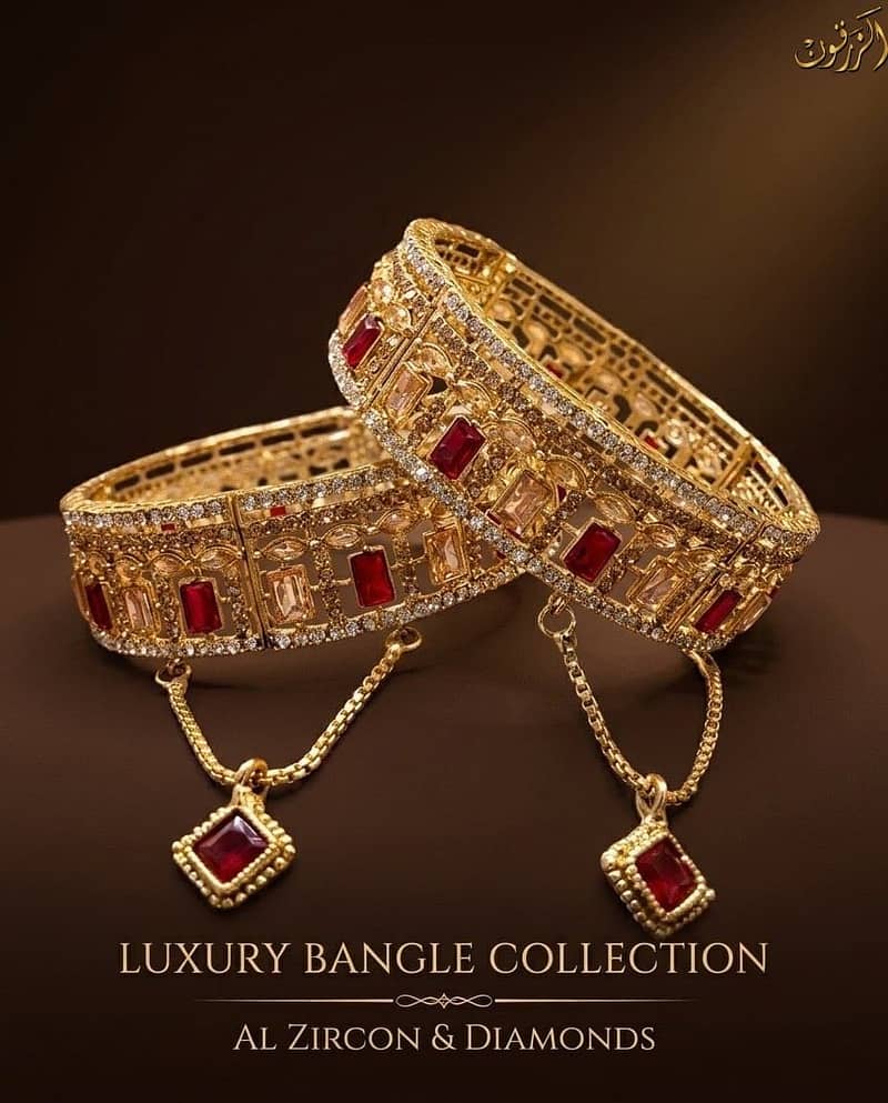 Zircon Bangles 8