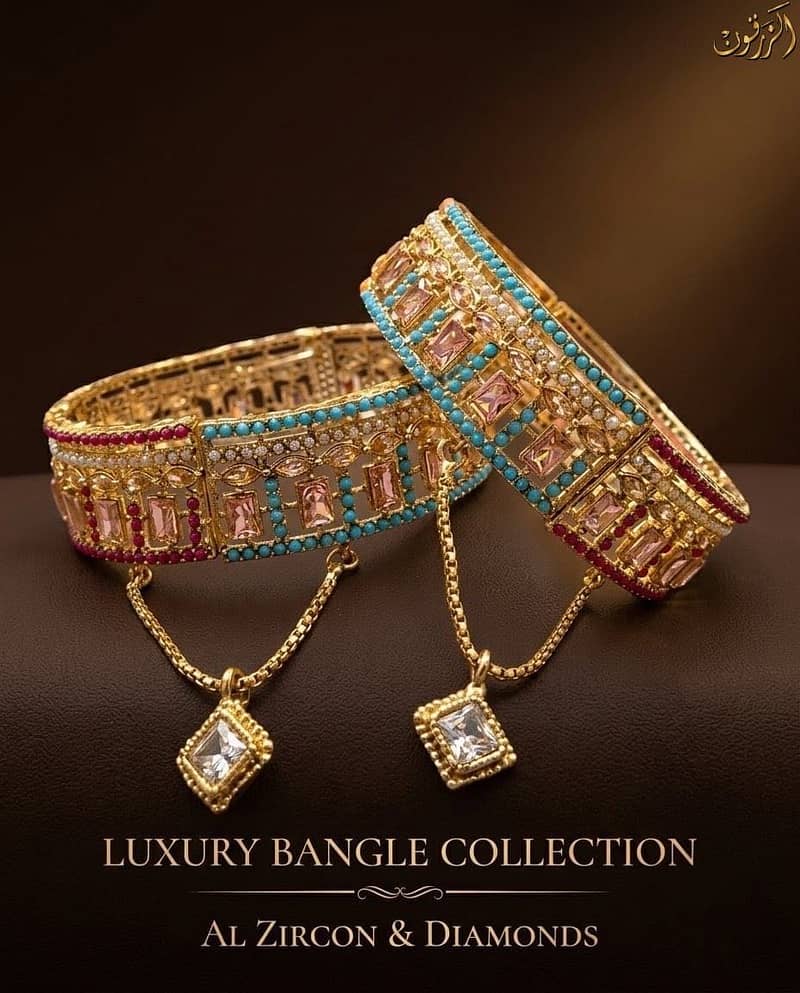 Zircon Bangles 10