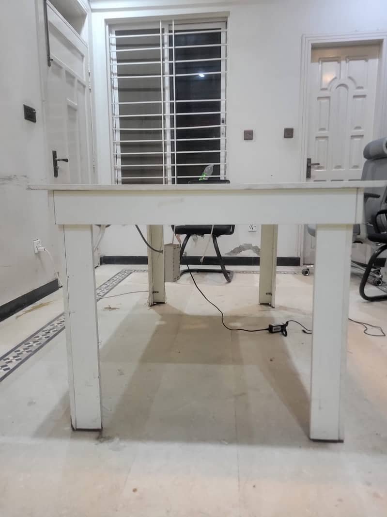 Office Team Table / Workstation Table – 4 Seater 2