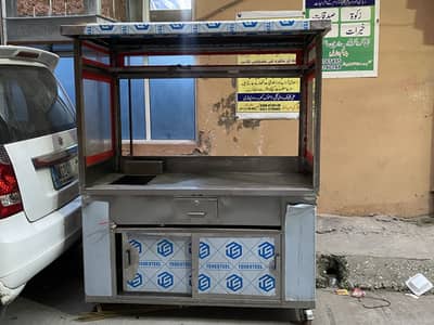 Fries or burger counter