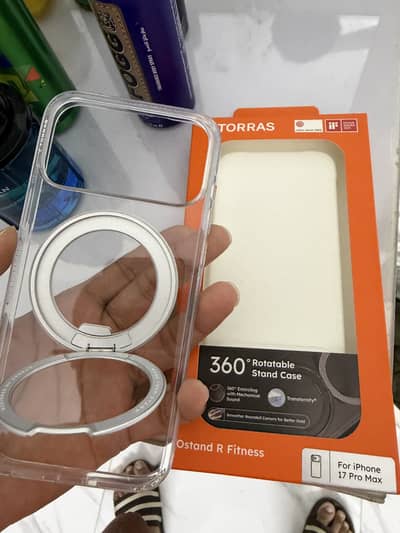 Torras rotatable stand case for iphone 17 pro max