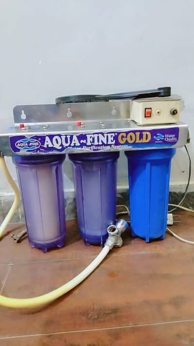 Aqua fine Gold water purification system For sale
