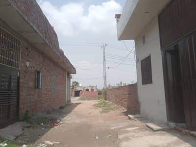 2 Marla plot foundation work completed next to 50ft road few steps from 200ft near new defence road and Ferozepur road gajjumate Lahore