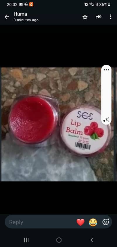 scs lip bam and lip scrub orignal