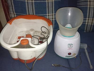 Pedicure Tub & Facial Steamer