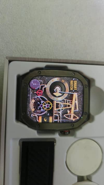 smart watch LG61 MAX full box. amolad disply. plz add read. sb likha hy