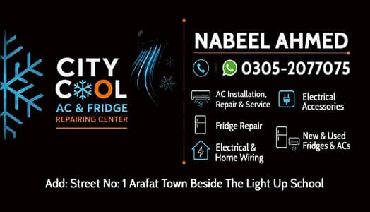 City cool Ac & fridge repairing centre