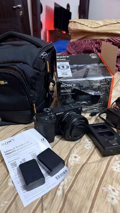 Sony a6400 (hardly used)