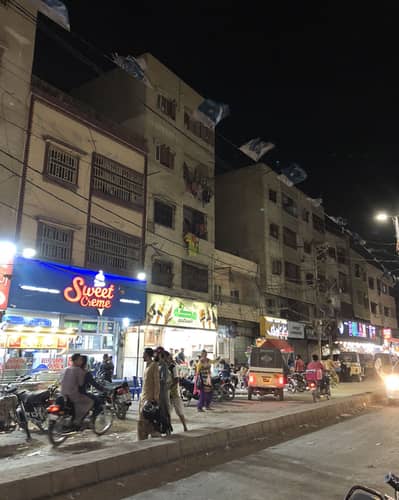 COMMERCIAL LOCATION HOUSE FOR SALE HUSSAINABAD FOOD STREET