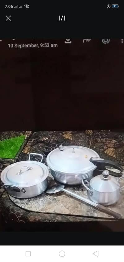 cooking set