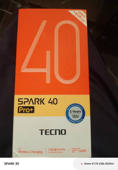 Tecno Spark 40 Pro+