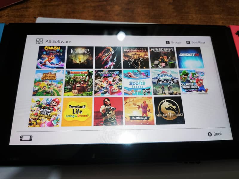 Nintendo Switch V2 Complete Box - Jailbroken - 128GB - COD 14