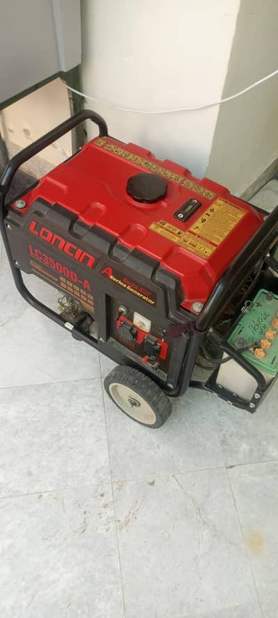 Loncin 3kva generator in new condition