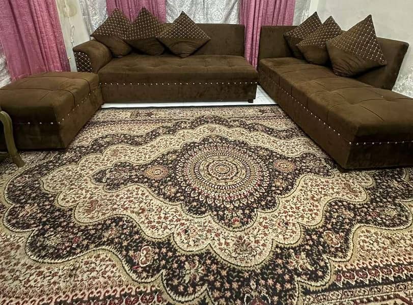l shape sofa 0