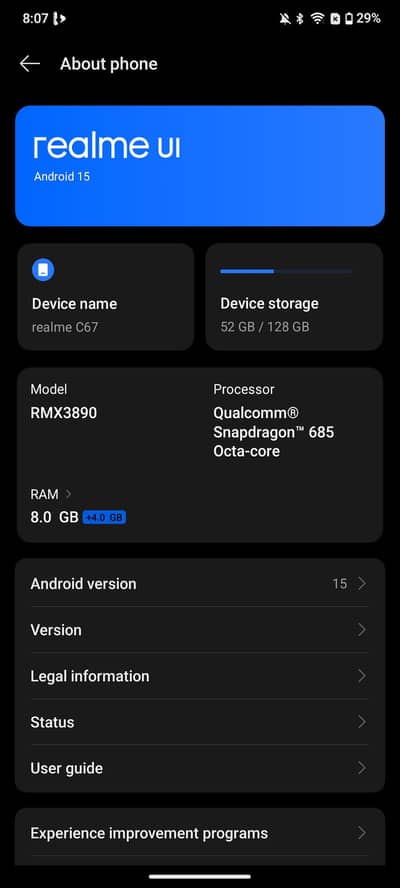 Realme C67