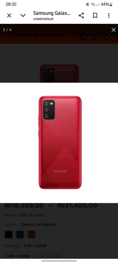 Samsung Mobile A02s