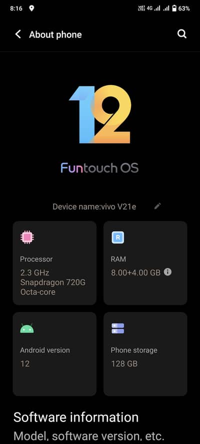 Vivo V21e