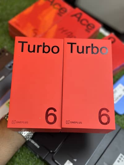 One Plus turbo 6 boxpack brand new 16/256 available