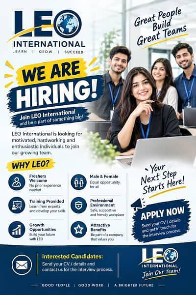 OFFICE WORK AVAILABLE FOR MALE AND FEMALE
