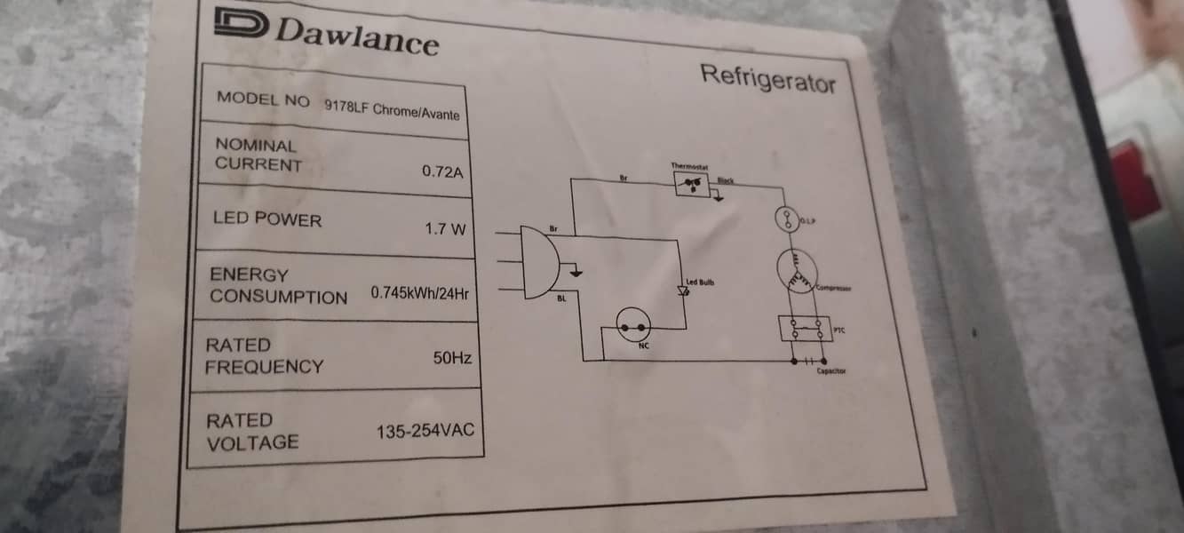 Dawlance Refrigerator 2
