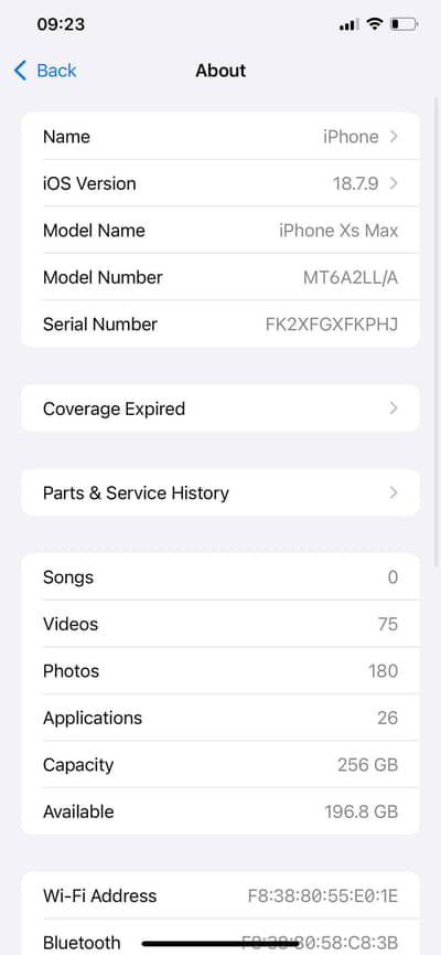 Apple iPhone XS Max