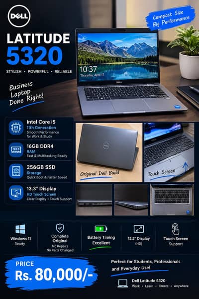 Dell Latitude 5320 in Excellent condition