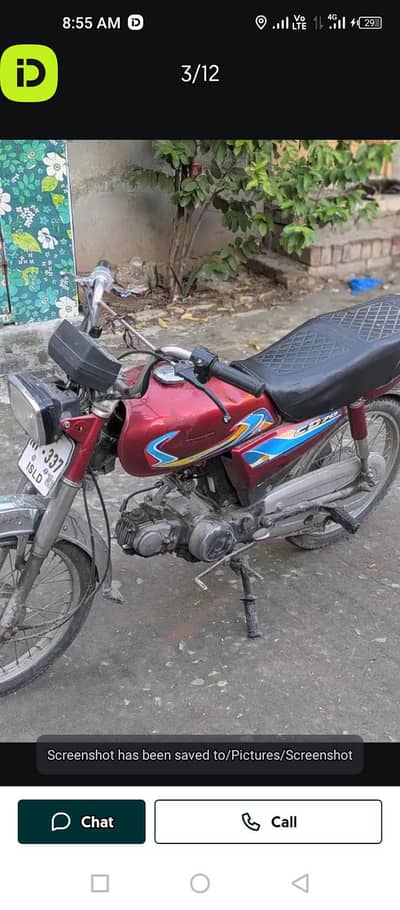 Honda cd 70 model 2009 Islamabad number