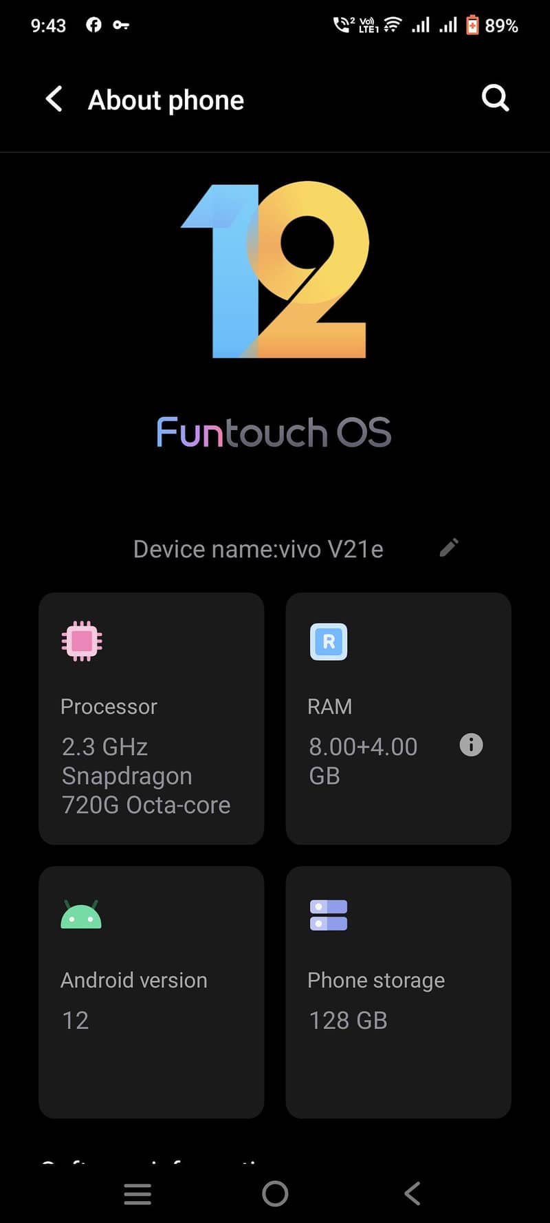 Vivo V21e 0