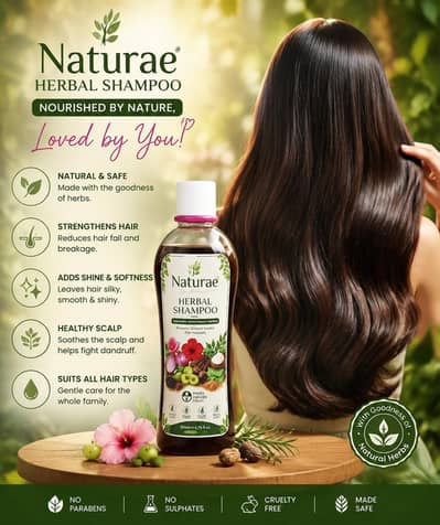 Herbal Hair & Shampoo oil for try hair and hair fall concern.
