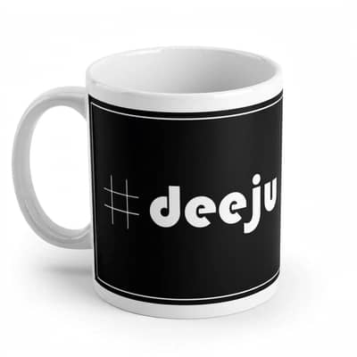 Premium mug black and white