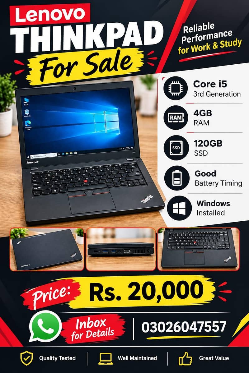 ThinkPad i5 0