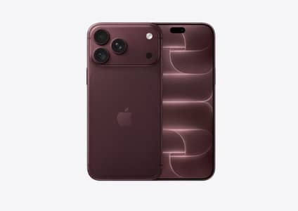 iPhone 18 pro max 256gb burgundy physical plus e sim
