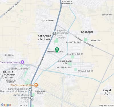 1 Kanal Lda Approved Plot Available For Sale In Mehran Block Chinar Bagh Housing Society Raiwind Road Lahore