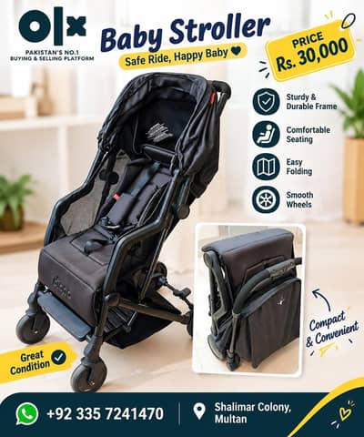 Premium Diono Baby Stroller – Comfortable & Safe
