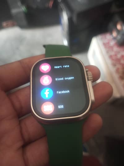 ULTRA 2 Smartwatch Bluetooth Calling | 8 Straps | Box + Wireless Cable