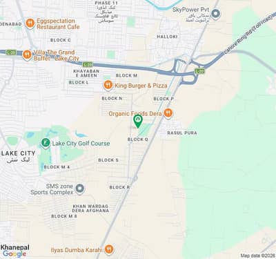 Khayaban-e-Amin - Block Q Residential Plot Sized 1 Kanal Is Available