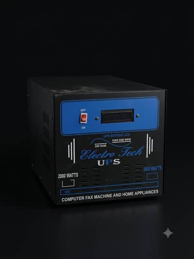 Copper Winding Pure Sine Wave UPS 24v 2000w