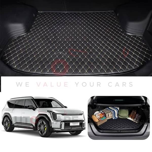 KIa EV9 7D Custom Car Trunk Mat - Model 2025