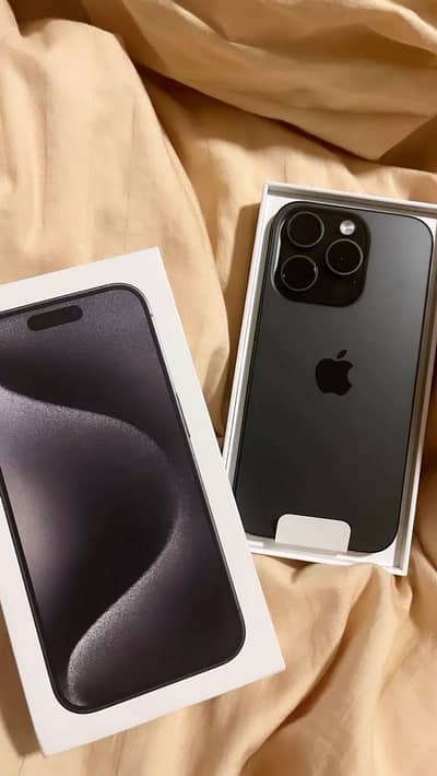 Apple iPhone 15 Pro 256gb With Box 87% Health