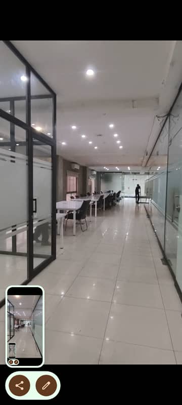 Executive Class Furnished Office for Rent in Gulberg for (Call center + Software house + Marketing Office & Other Setup as You Want)