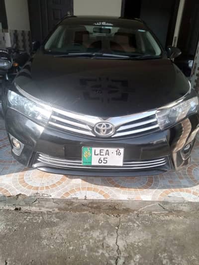 Bumper To Bumper Genuine Corolla Gli 2016 Model