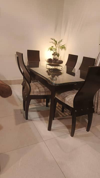 dining table with 6 chairs