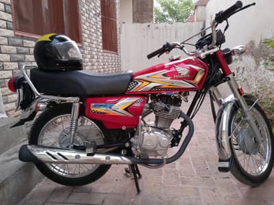 Honda CG 125 5th month showroom condition