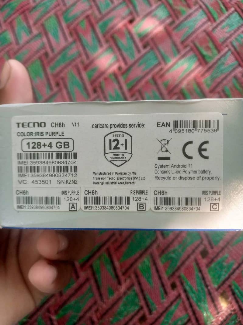 Tecno CAMON 18T 4