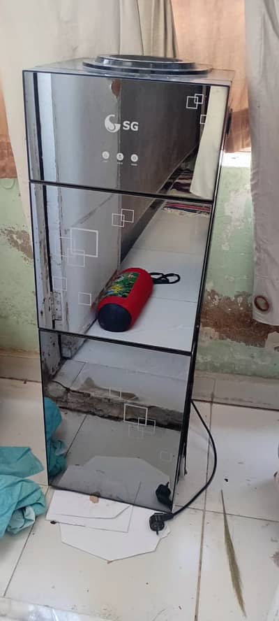 SG Water Dispenser with Built-in Mini Fridge – For Sale