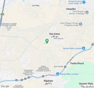 PLOT # ZONE2-203 COMMERCIAL PLOT LOCATED IN THE BEST BLOCK OF DHA LAHORE.