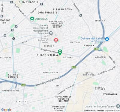 PAIR PLOT # CCA-26+27 COMMERCIAL PLOT LOCATED IN THE BEST BLOCK OF DHA LAHORE.